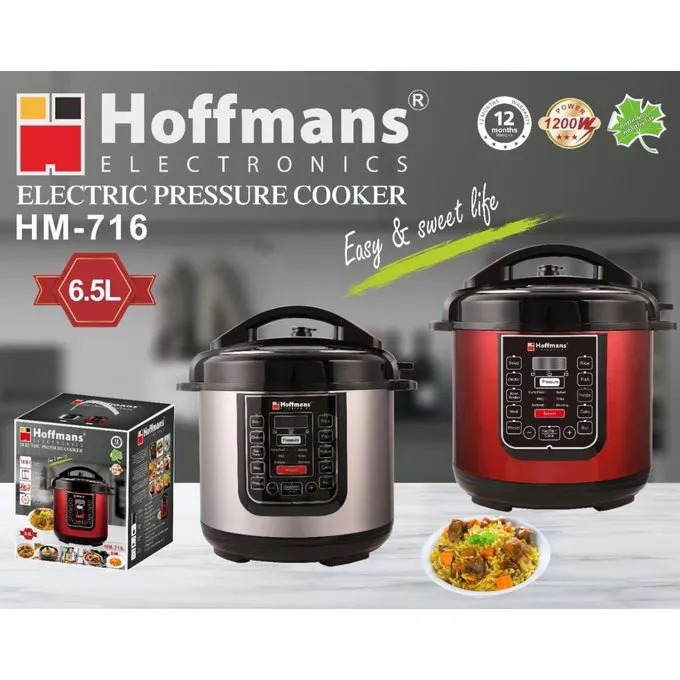 Digital 6.5 Litres 14 In1 Multifunctional Hoffmans Electric Pressure Cooker