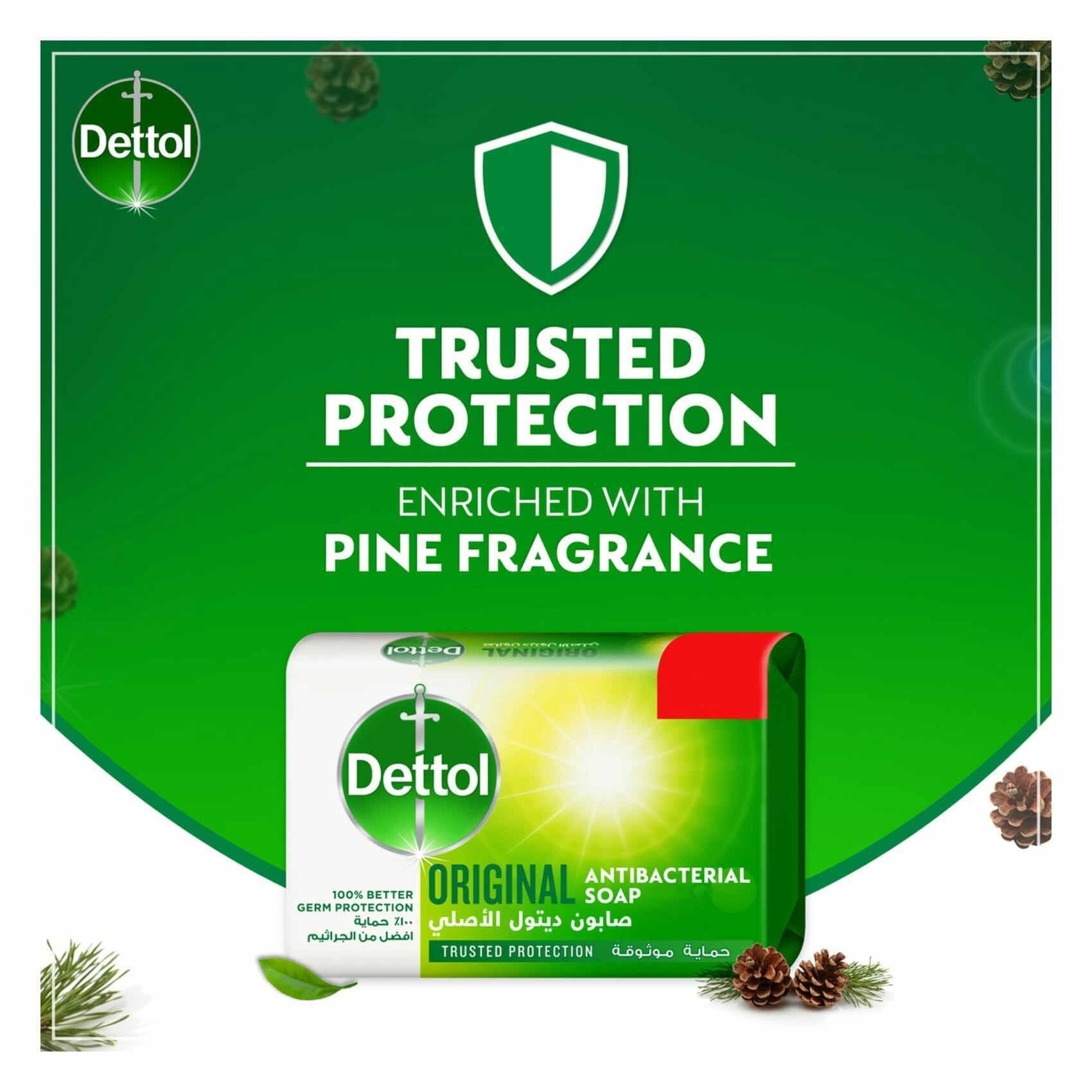 Buy Dettol Bar Soap Original 175Gx3 Online , Carrefour Kenya