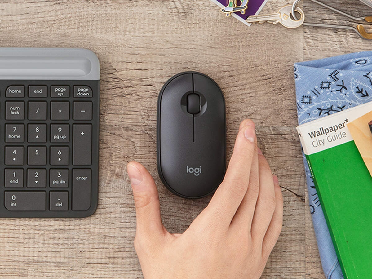 Logitech Pebble M350: Logitech Pebble M350 review: Easy to use wireless  mouse via Bluetooth, USB connection - The Economic Times