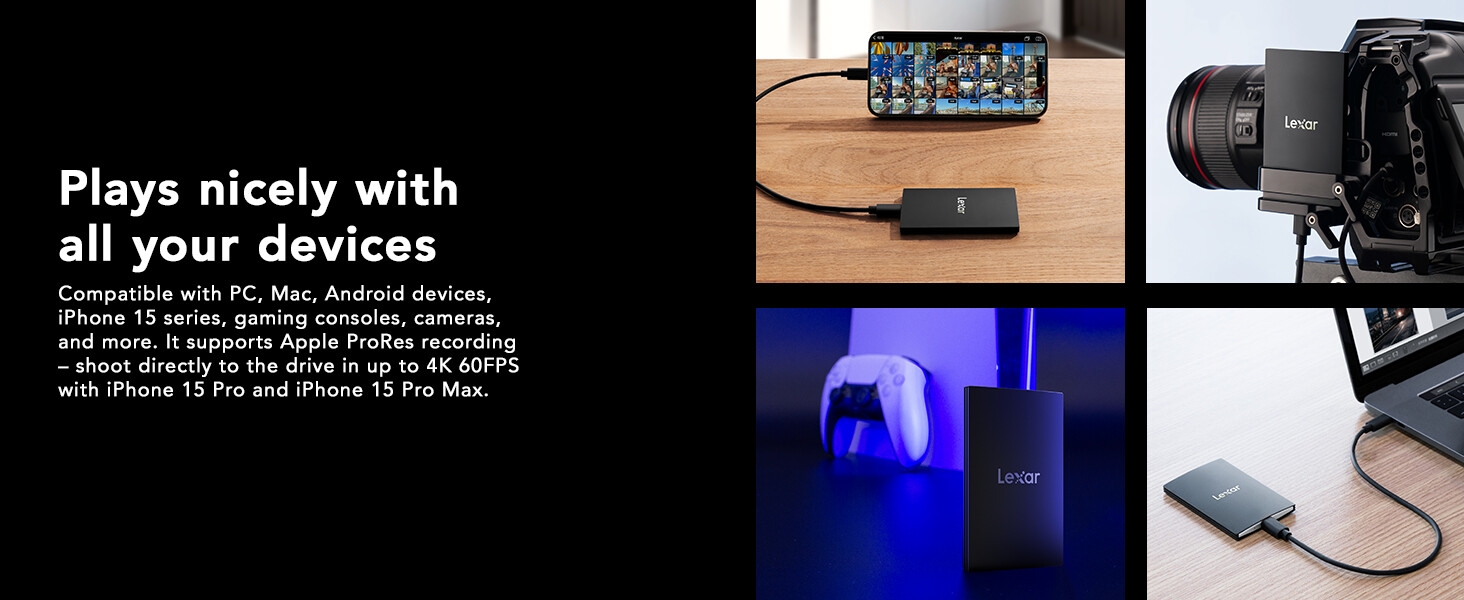 Plays nicely with all your devices