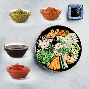 Mini Glass Ramekins Bowls