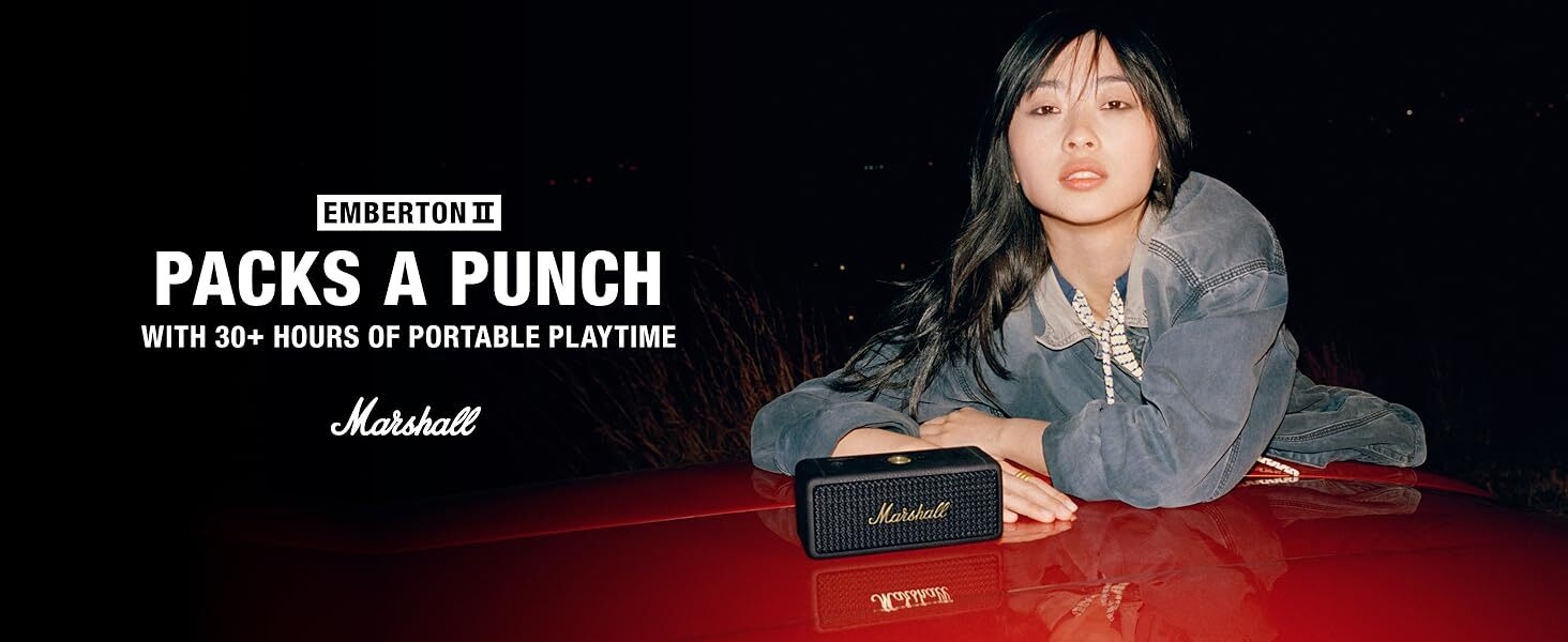 Marshall Emberton II Portable Bluetooth Speakers