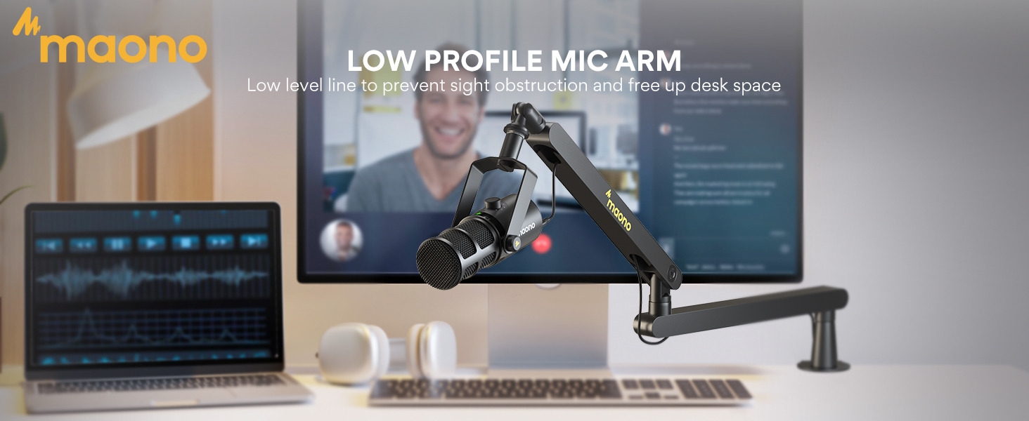 mic boom arm