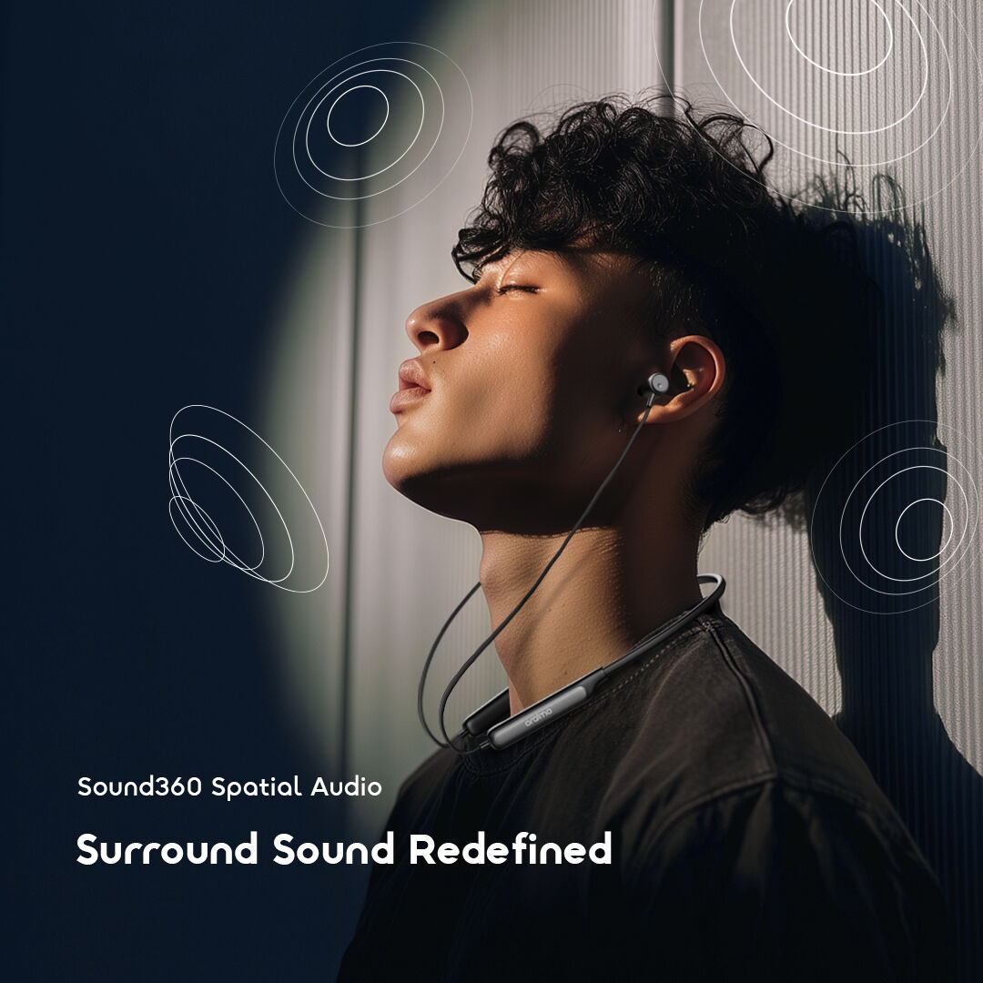 oraimo Necklace 5 earphones OEB-611-BLACK sound360