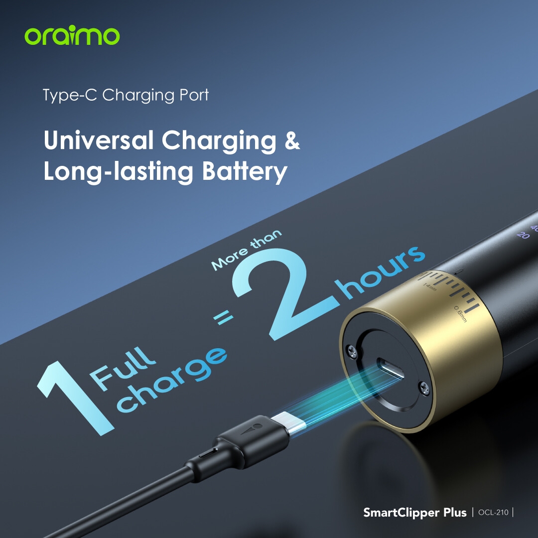OCL-210 universal charging and long battery life