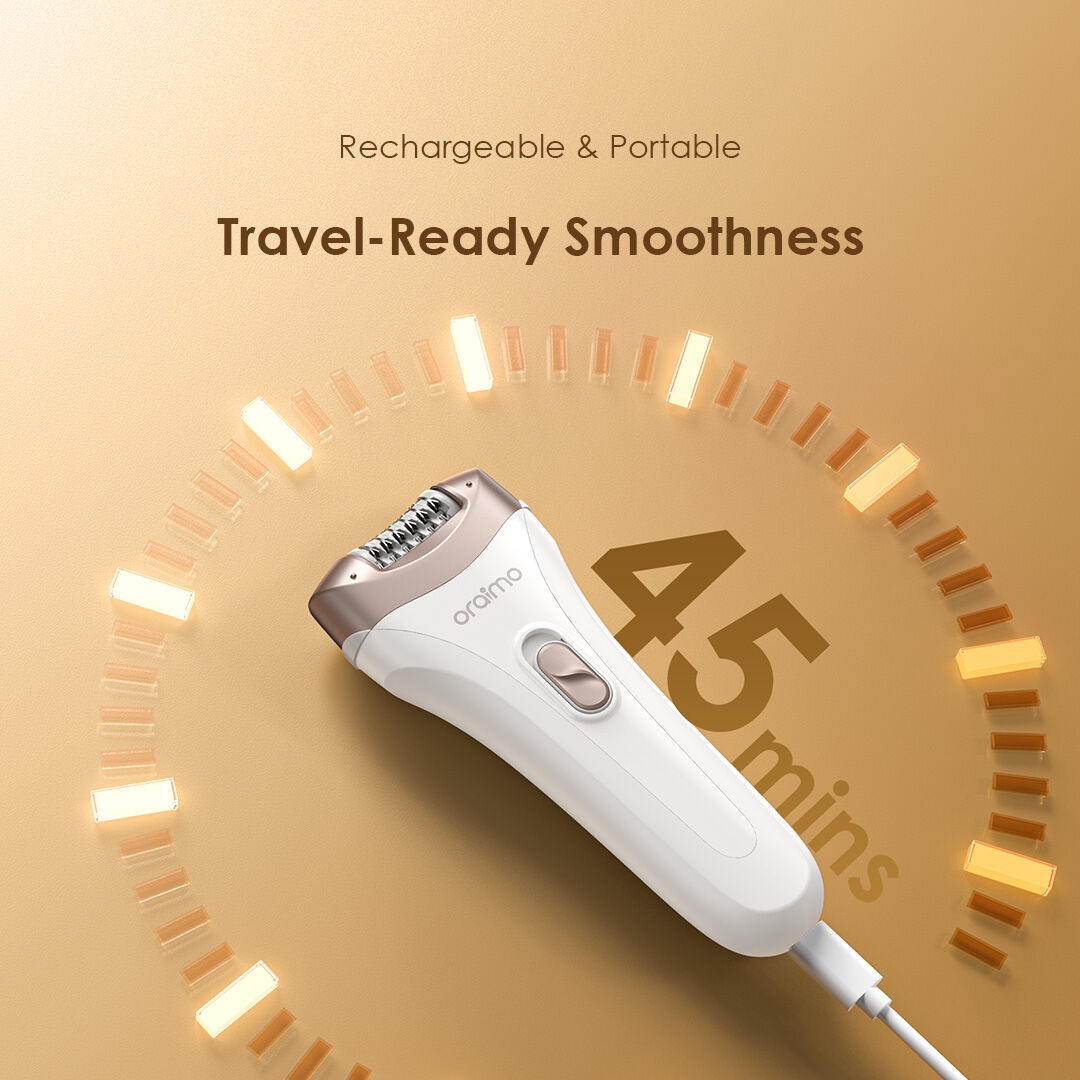 oraimo epilator silksmooth obe 210n rechargeable and portable 6