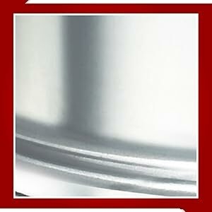 Prestige Aluminium Pressure Cooker, 10 Litres, Silver