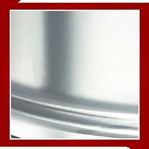 Prestige Aluminium Pressure Cooker, 10 Litres, Silver