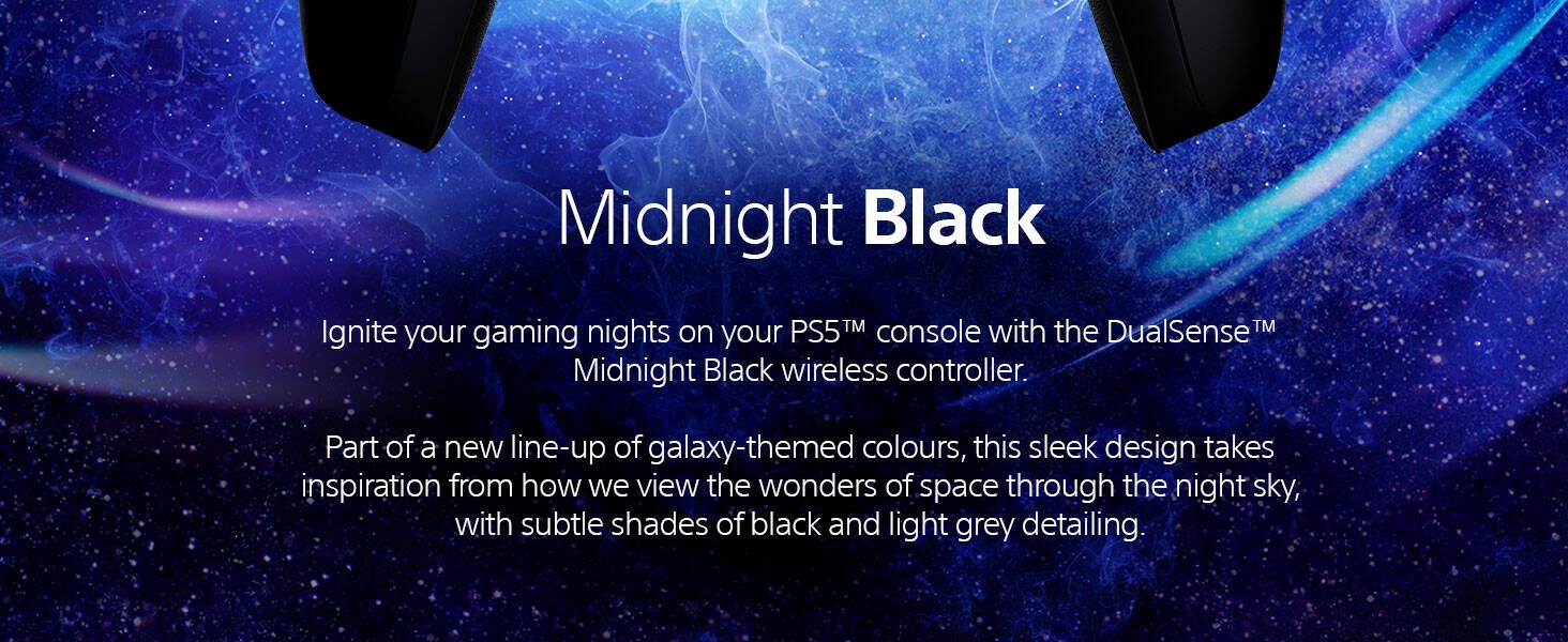 ps5 dualsense midnight black