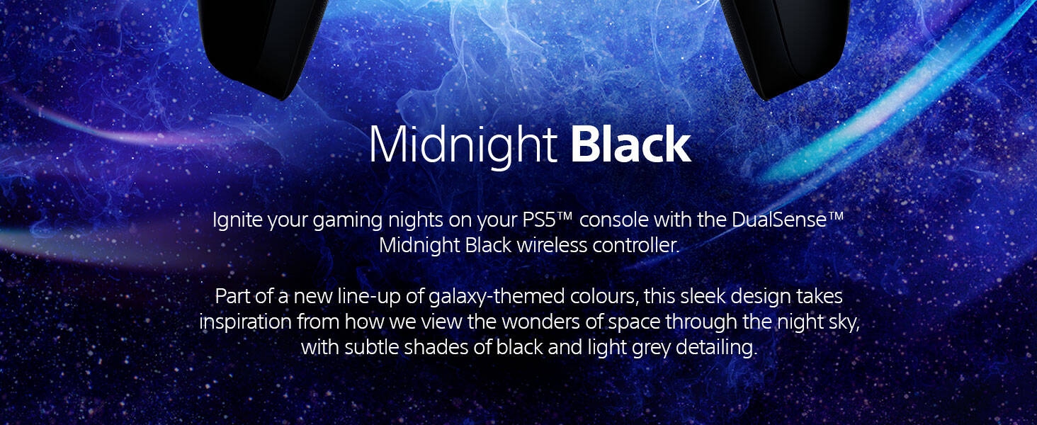 ps5 dualsense midnight black