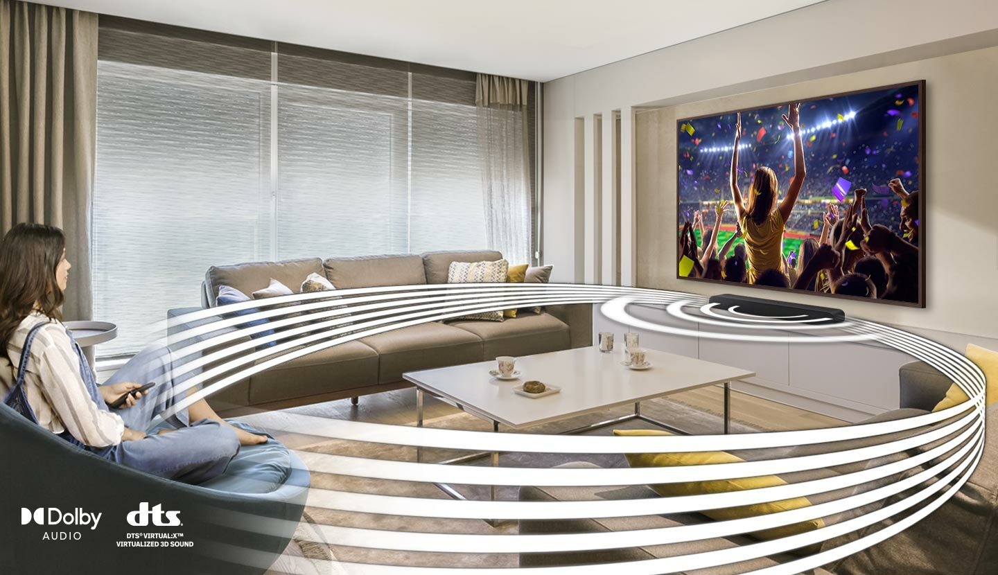 Captivating audio technology that moves the sound around you