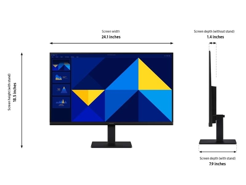 27" (S30GD) 100Hz Business Essential Monitor with IPS Panel and Tilt-Only Stand