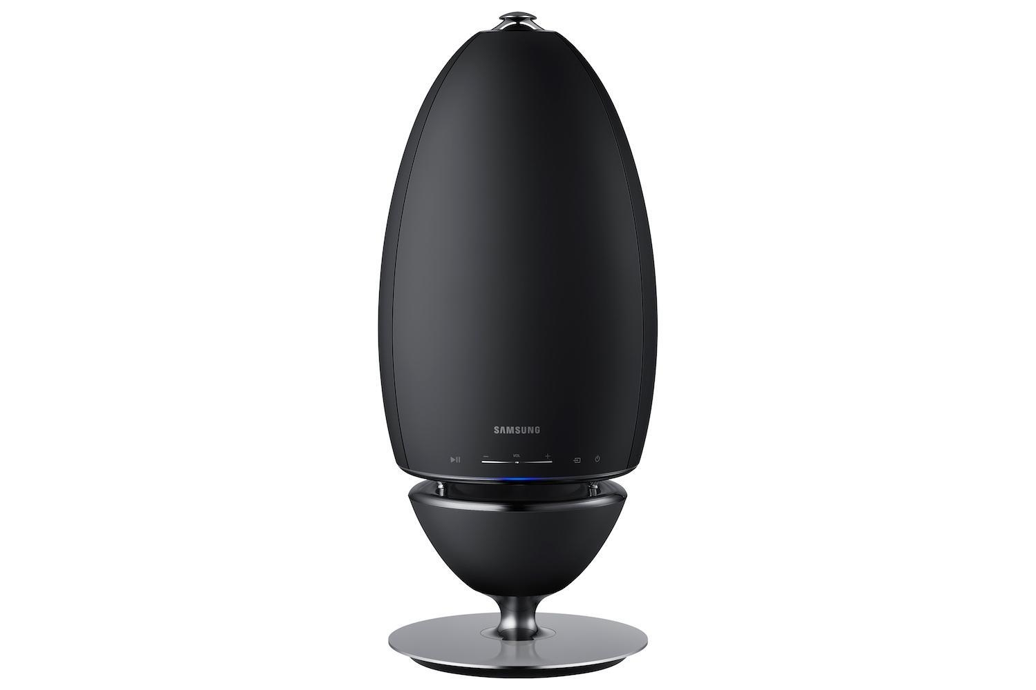 The R7 features a Bluetooth 4.0 interface that lets you stream audio from Bluetooth-enabled devices. Additionally it also comes with built-in Wi-Fi capabilities that lets you access internet radio stations, too.  - Samsung Wireless Audio 360 R7