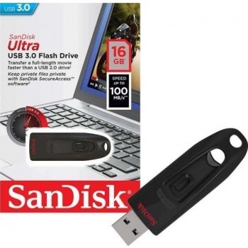 Sandisk 16GB Ultra USB 3.0 Flash Drive - SDCZ48-016G-U46