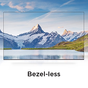 Bezel-less