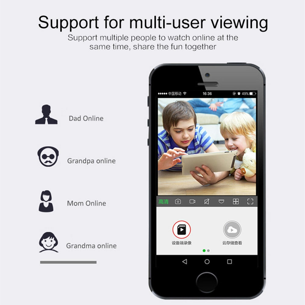 360 Degree Camera Bulb WiFi Panoramic VR Smart Fisheye Camera 1080P LED Light Night Vision Webcam Hidden IP Recorder Camcorder