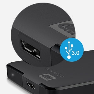 USB 3.0/2.0 compatible