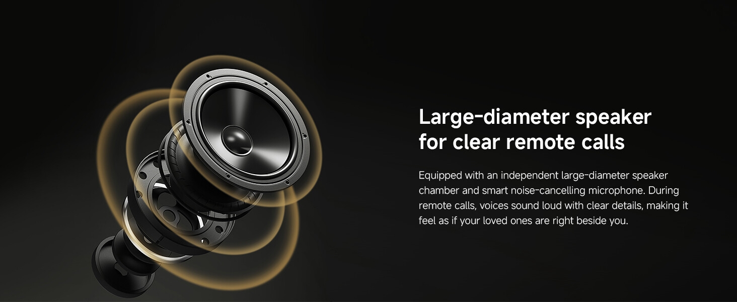 Large-diameter speaker