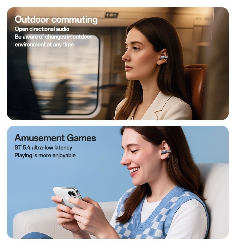 YSP27 BT5.4 OWS Clipping Wireless Earphone Details