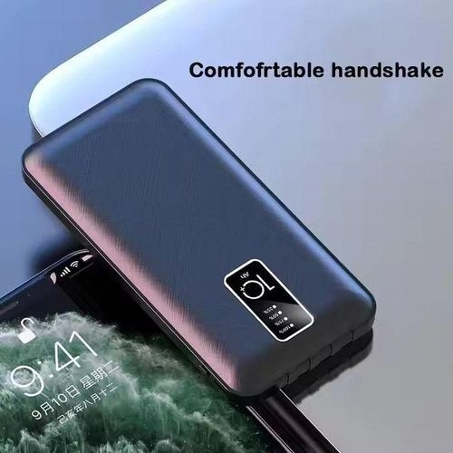 product_image_name-Generic-SIVIA 20000mAh Portable Power Bank With 3 In 1 Built-In Cable Android IPhone And Type C-5