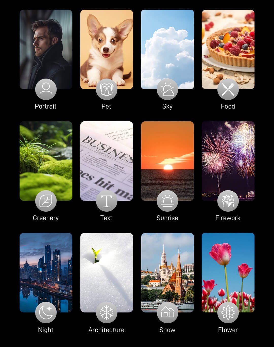 12 Shooting Scenes Recognization