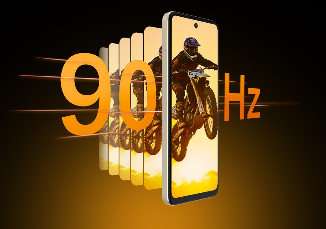 6.6’’ HD+ Large Display