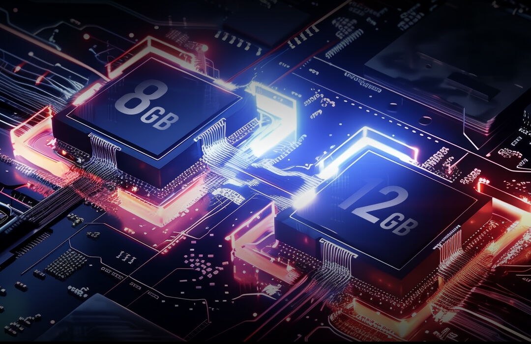 UP TO 20GB DYNAMIC RAM³