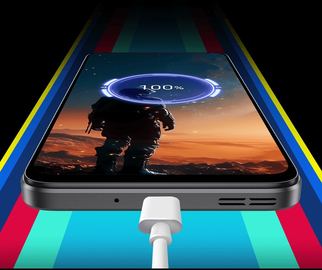 6000MAH BATTERY WITH 33W FAST CHARGING⁴