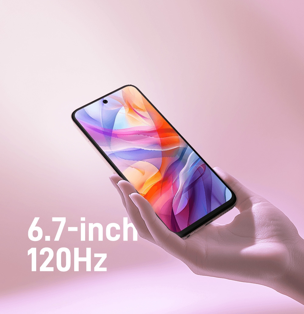6.7-inch 120Hz Display