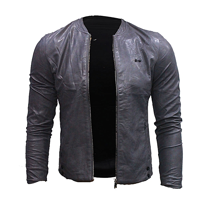 Buy Generic Men's Long Sleeve Jacket - Grey online | Jumia Uganda