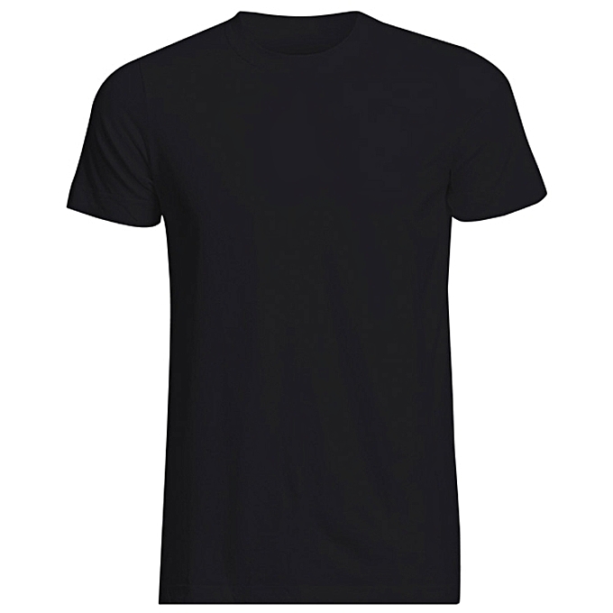 Buy Generic 4 Pack of Round Neck Plain T-shirts - Multi-color online ...
