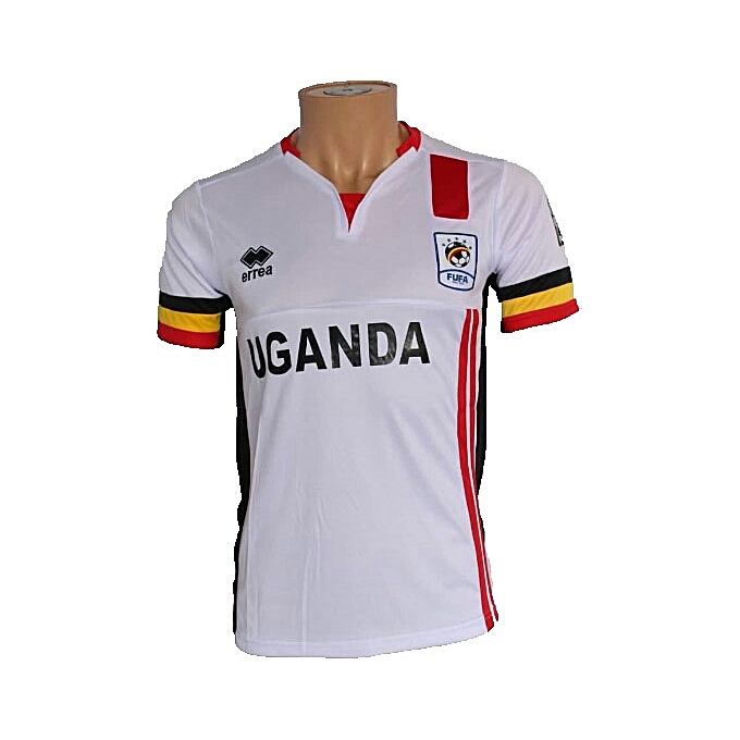  Sports Uganda Crane Jersey White & Red Jumia Uganda