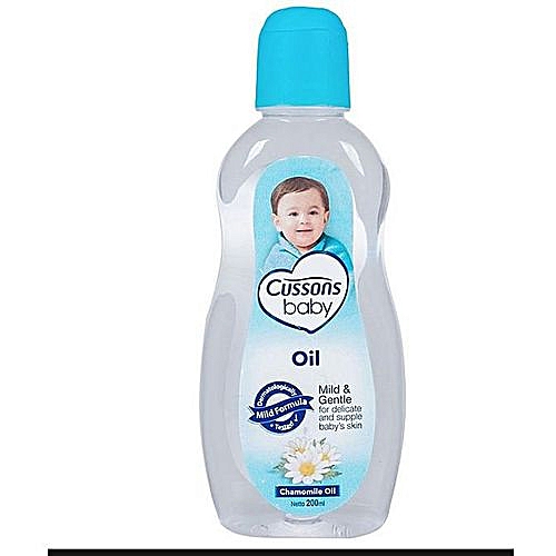 Cussons Mild And Gentle Baby Oil 200ml Blue