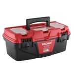 product_image_name-Tronics-12-inch Small Tool Box with Double Locking Buckle, Lightweight Plastic Tool Box,Portable Tool Storage Box- Multicolour-1