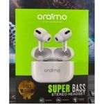 Oraimo Pods Pro Powerful Bass Tws Wireless Earbuds  - White