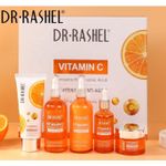 product_image_name-Dr Rashell-Combo - Vitamin C Brightening & Anti Aging Skin Care Series 5 Piece Set & Complete Facial Serum Set 3 Pack-1