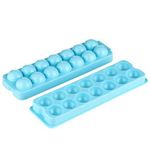 product_image_name-Generic-2 Piece, 14 Grid Round Ice Cube Tray Mould Ice Ball Maker-Blue.-1