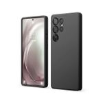 product_image_name-Samsung-Galaxy S25 Ultra Silicone Phone Case, Black E Soft Rubber For S25 Ultra - Black-3