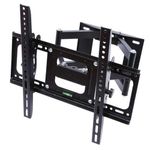 product_image_name-Generic-TV Movable Wall Bracket Double Arm For TV sizes 40 -80 Inches - Black..-1