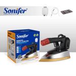 product_image_name-Sonifer-SF-9137 Industrial Gravity Feed Steam Press Iron 1400W Hanging Bottle with 4L Water Tank -2