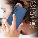 product_image_name-Generic-Galaxy A33 5G Samsung A33 5G Case,Liquid Silicone Case with Full Body Protection Soft Microfiber Lining Anti-Scratch Shockproof Protective Cover for Samsung Galaxy A33 5G,Blue-3