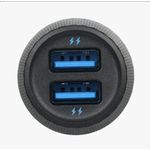 product_image_name-Oraimo-Car Charger High Quality Fast Charging Dual USB Port Without USB Cable Black -3