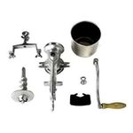 product_image_name-Generic-Manual Hand Grinder For Grains & Nuts - Silver-3
