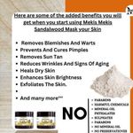 product_image_name-Mekis-Soothing Sandalwood Mask-For Pimples,Sun Tan & Skin Glow-3