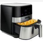 product_image_name-Geepas-Air Fryer 1700W -Hot Air Fryers, 5 Litres Electric Air Cooker With Digital Touch Screen & Preheat, 60 Minute Timer, Led Display, Auto Shut Off -Multi-1