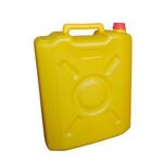 20L Plastic Water Jerrycan - Yellow