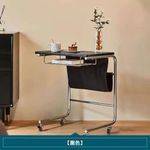product_image_name-Generic-Side Table With Metalic Stands And Wheels (Not Assembled)- Multicolor -2