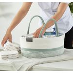 product_image_name-Generic-Baby Diaper Caddy Organizer Portable Holder Bag -Multicolor-2