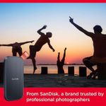 product_image_name-Generic-Sandisk 4TB Portable SSD - Up To 800MB/s, USB-C, USB 3.2 Gen 2 - Black-5