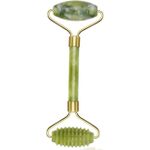 product_image_name-Generic-Jade Roller - Facial Massage Roller - 100% Natural Stone - Natural Anti-Aging Facial Roller for Eye Puffiness Skin Tightening, Rejuvenating Face and Neck, Natural Green-1